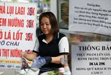 "Quán xin phép tăng 5.000 mong khách thông cảm" - Phía sau tấm bảng dán đè giá, tô phở vơi bớt đồ