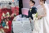 Đám cưới đặc biệt của cô dâu Hà Tĩnh: Ông bà trao vàng, sổ đỏ, giá trị nhất là 2 chiếc ghế trống và bức thư tay