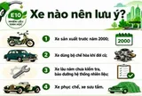 Loại xe nào cần lưu ý khi dùng xăng E10?