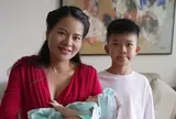 Tina Yuan làm đầy tháng cho con gái ở Singapore, mâm cỗ đậm nếp Việt