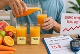 Mỗi ngày 3 ly nước ép để 'detox', nhập viện khẩn vì đường huyết tăng vọt