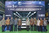 Nhà máy KD đầu tiên ở nước ngoài của Farizon khai trương tại Indonesia, chiếc V8E lắp ráp nội địa đầu tiên xuất xưởng