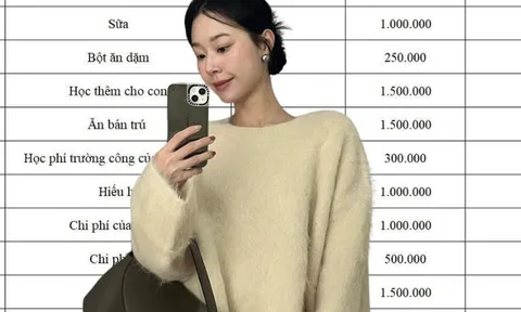 Nhà 5 người chi tiêu cả tháng KHÔNG HẾT 18 triệu: Bất ngờ nhất là khoản tiền ăn!