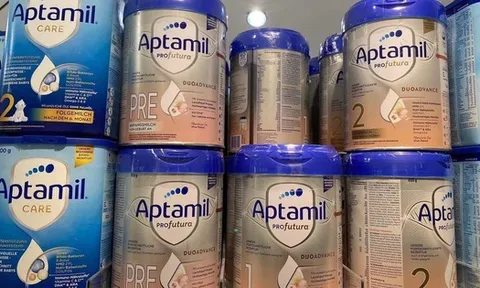 Đến lượt Aptamil Đức bị thu hồi