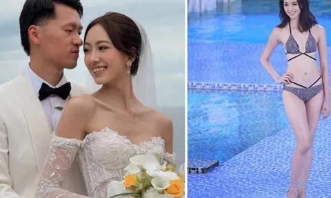 "Nữ thần chân dài" bí mật cưới người tình lâu năm