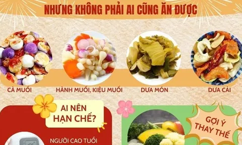 Dưa ngâm – cải muối giải ngấy ngày Tết nhưng không phải ai cũng ăn nhiều được