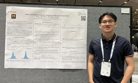 Chàng trai Việt 27 tuổi sở hữu 26 công trình AI, nhận giải thưởng danh giá tại Mỹ