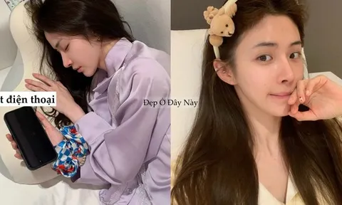 Tắt điện thoại sớm và làm 4 điều này trước khi đi ngủ, làn da của cô nàng này "lên hương" rõ rệt