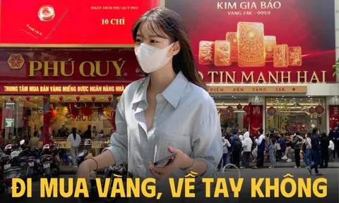 Giá vàng hơn 18,9 triệu đồng/chỉ: Người trẻ vẫn xếp hàng mua vàng bằng được, có người phải về tay không vì 1 lý do