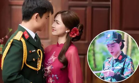 Thật ra Hoà Minzy đã công khai chồng Đại uý 1 năm trước