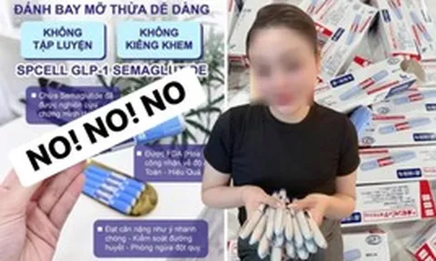 "Bút tiêm giảm cân" xuất hiện tràn lan trên MXH, BS khẳng định: "Chúng không phải là thần dược"