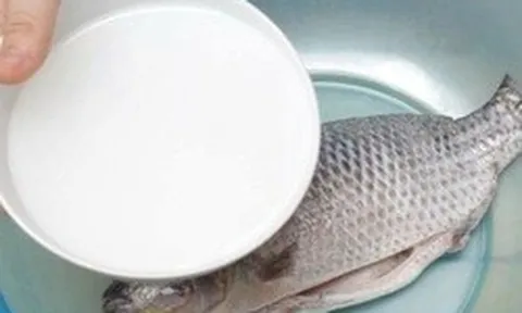 Ngâm cá trong thứ nước này cá hết sạch mùi tanh