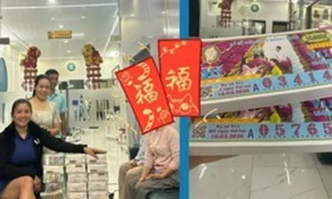 Mua vé số lúc chờ nhổ răng, người đàn ông trúng độc đắc 8 tỉ đồng