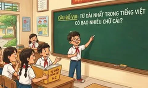 Từ dài nhất trong tiếng Việt có bao nhiêu chữ cái?