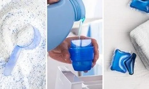 Dùng nước giặt hay bột giặt tốt hơn?