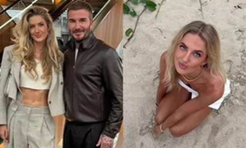 Bức ảnh gây sốt của Beckham và nữ thần điền kinh quyến rũ nhất thế giới
