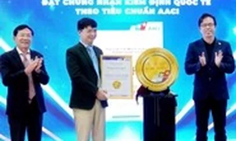 Miền Trung có cơ sở y tế đầu tiên đạt chứng nhận kiểm định quốc tế AACI