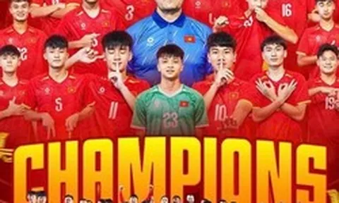Lịch sử gọi tên U17 Việt Nam: 4 lần vô địch Đông Nam Á, trở thành đội bóng giàu thành tích nhất