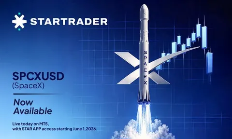 STARTRADER ra mắt SPCXUSD, mang đến cơ hội tiếp cận SpaceX trước thềm IPO được kỳ vọng.