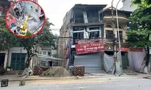 Vụ đào móng khiến nhà hàng xóm nứt toác ở Bắc Ninh: Căn nhà đã bị phá dỡ, chốt phương án bồi thường