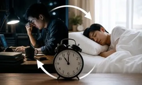 Lời khuyên cho những người thường xuyên thức khuya rồi ngủ bù vào cuối tuần