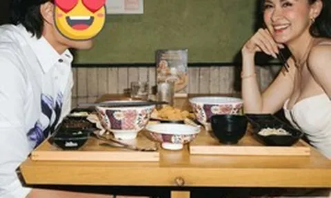 Đang hot khoảnh khắc chồng say đắm ngắm mỹ nhân đẹp nhất Philippines trong nhà hàng, đến độ quên luôn việc ăn uống