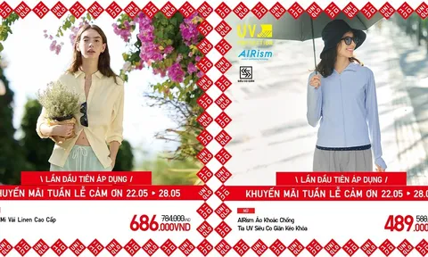 F5 tủ đồ hè với loạt bí kíp săn sale giá cực hời tại Tuần Lễ Cảm Ơn của UNIQLO