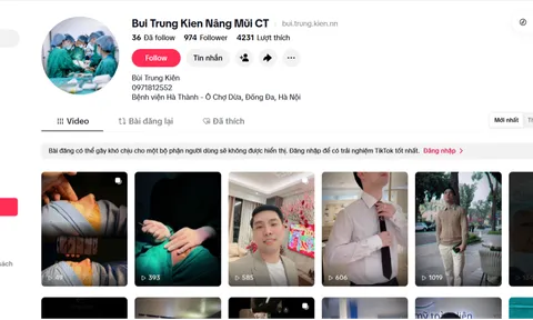 Ông Bùi Trung Kiên quảng bá dịch vụ nâng mũi tại Bệnh viện Đa khoa Hà Thành: Cần làm rõ vai trò tư vấn chuyên môn