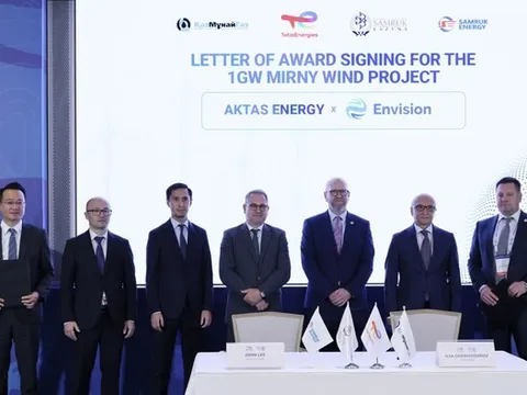 Envision Energy thúc đẩy tương lai xanh tại Trung Á với dự án điện gió Mirny 1 GW mang tính bước ngoặt tại Kazakhstan