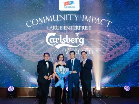 Carlsberg Việt Nam được vinh danh với Giải thưởng “Doanh nghiệp vì cộng đồng”