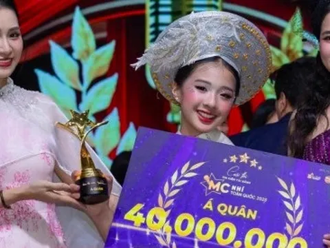 Chân dung Á quân MC Nhí toàn quốc 2025