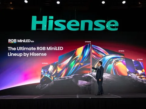 Hisense công bố tầm nhìn "Đổi mới vì cuộc sống tốt đẹp hơn" tại CES 2026
