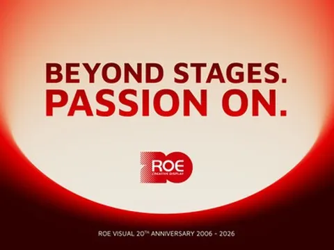 ROE Visual kỷ niệm 20 năm tiên phong về công nghệ LED