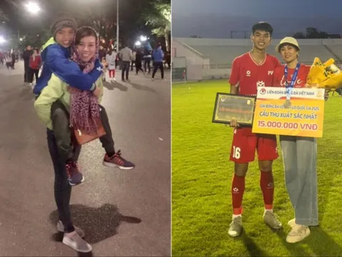 Em út U23 Việt Nam xúc động nhớ ngày mẹ ở trọ, làm thuê nuôi con học bóng đá