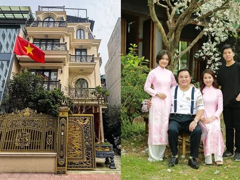 Nam NSND, đại tá lấy vợ diễn viên kém 13 tuổi, sở hữu biệt thự mặt tiền 4 tầng ở đường Xuân Đỉnh