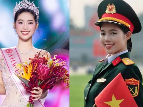 Dân mạng tìm kiếm thông tin Á hậu xinh đẹp xuất hiện cùng Đình Bắc