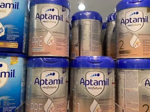 Đến lượt Aptamil Đức bị thu hồi