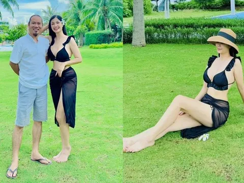 Nhan sắc vợ chân dài sinh 5 con cho nam nghệ sĩ đình đám sở hữu biệt phủ dát vàng ở Hà Nội