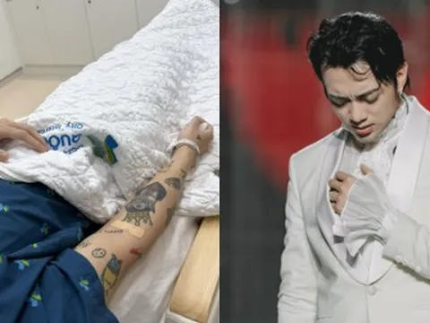 SOOBIN nhập viện