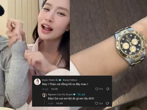 Thiên Ân công khai đòi lột món đồ gần tỷ bạc của Kỳ Duyên