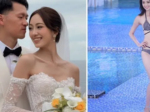 "Nữ thần chân dài" bí mật cưới người tình lâu năm