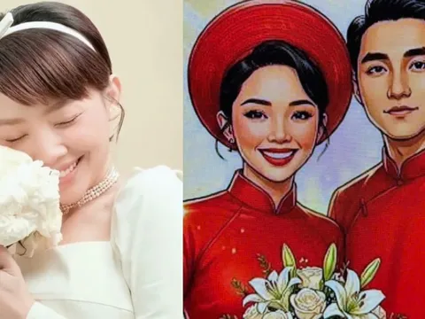 Tóc Tiên bắt bặp ảnh cưới của chính mình với người đàn ông lạ