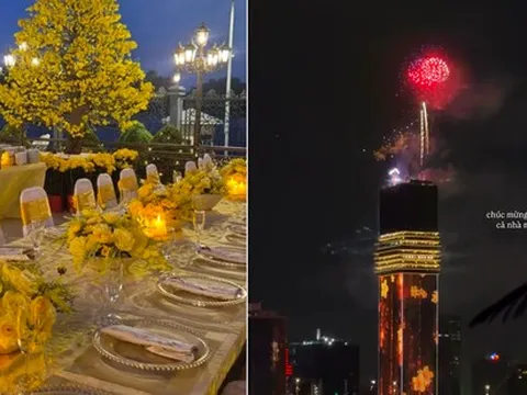 Nhà tỷ phú Johnathan Hạnh Nguyễn mở tiệc linh đình, cả Việt Nam khoe pháo hoa rực rỡ