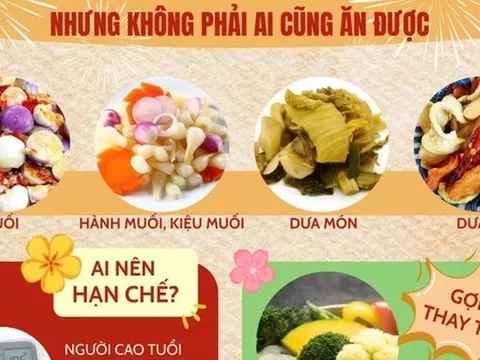 Dưa ngâm – cải muối giải ngấy ngày Tết nhưng không phải ai cũng ăn nhiều được