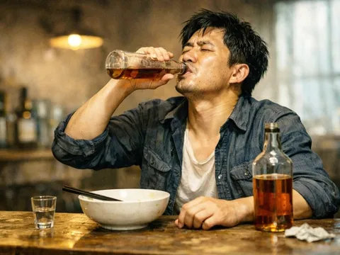 Điều gì xảy ra với cơ thể nếu uống rượu lúc đói?