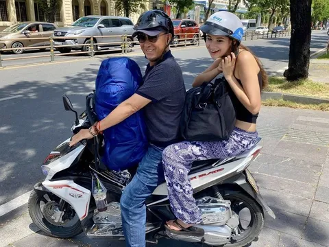 "Bố" Mỹ Tâm đang đi chúc Tết bị một cô gái nhầm là xe ôm: Chở luôn ra sân bay