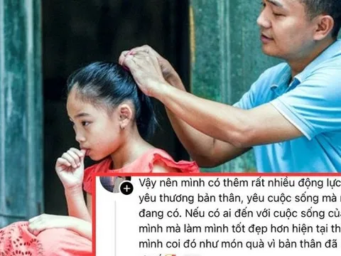 Lời dặn con thấm thía gây chú ý đầu năm 2026: “Bố bị dị tật ở mắt nhưng bố chưa bao giờ để con bố phải khổ vì ai cả!”