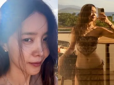 Mỹ nhân Tiệm Cà Phê Hoàng Tử diện bikini nóng “bỏng mắt”, biết tuổi tác thật mà choáng!