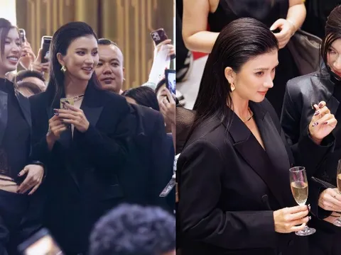 Lần đầu Kim Tuyến và Đồng Ánh Quỳnh công khai, trung tâm thương mại như vỡ trận