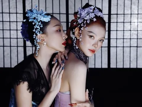 Minh Hằng bắt tay Tóc Tiên, tặng quà cho hội chị em nhân ngày 8/3